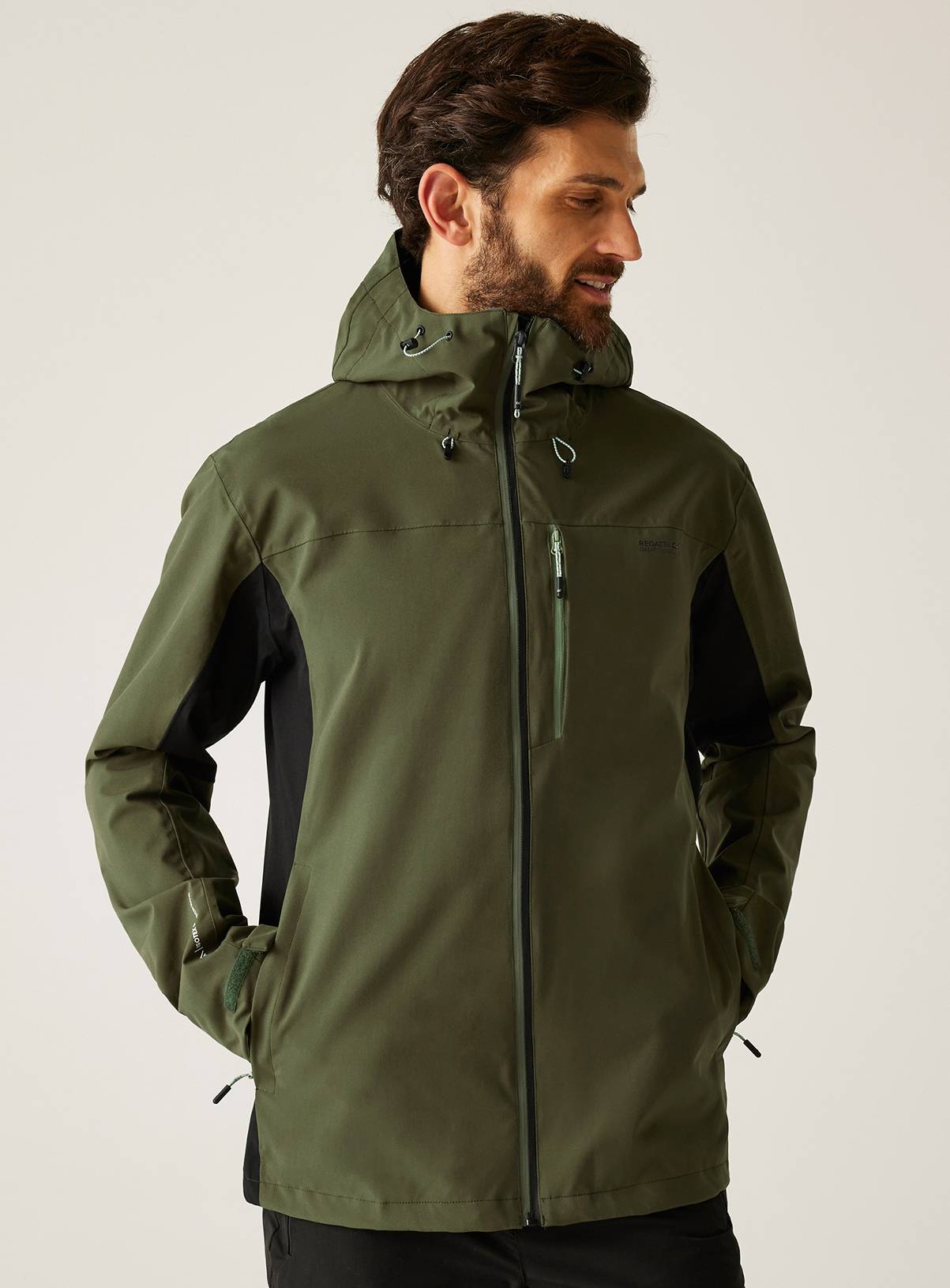REGATTA Birchdale II Waterproof Jacket Green XXL - Image 1